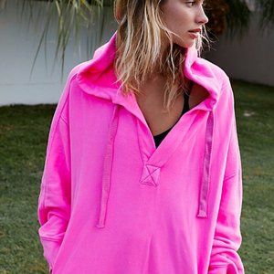 Free People - Spur of the Moment Solid Hoodie